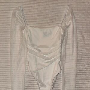 Princess Polly - Mesh Long Sleeve Body Suit